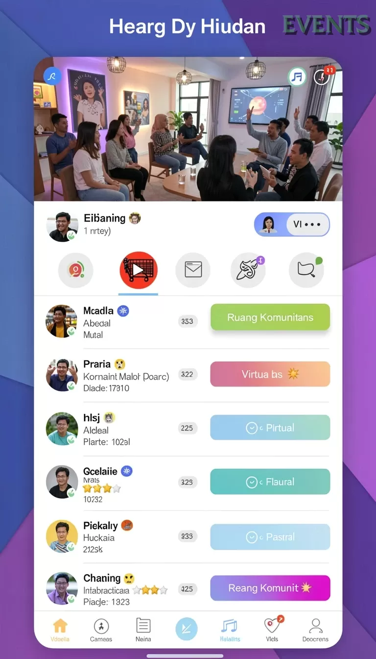 Cuplikan layar JVS88 — pengaturan akun