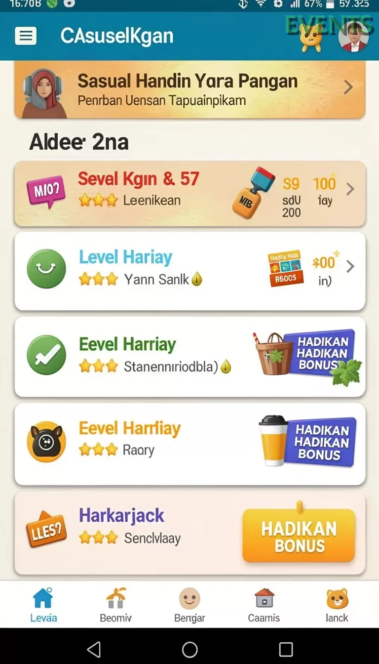 Cuplikan layar SUNDA777 — halaman utama